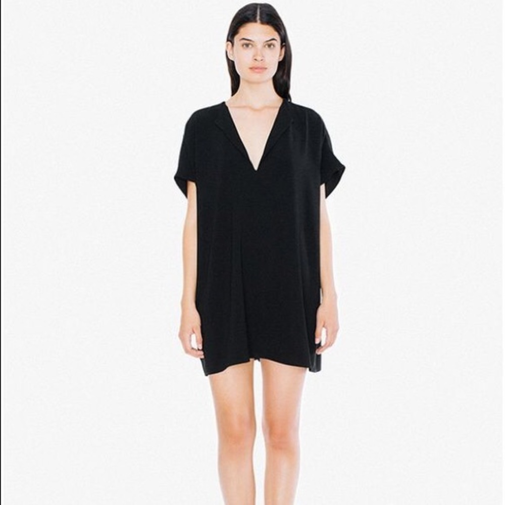 American Apparel V-neck tunic dress